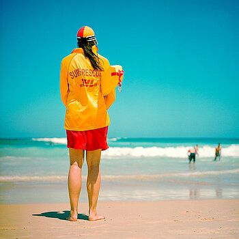 Rettungsschwimmer, Australien