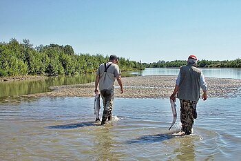 Zwei Angler aus Alaska