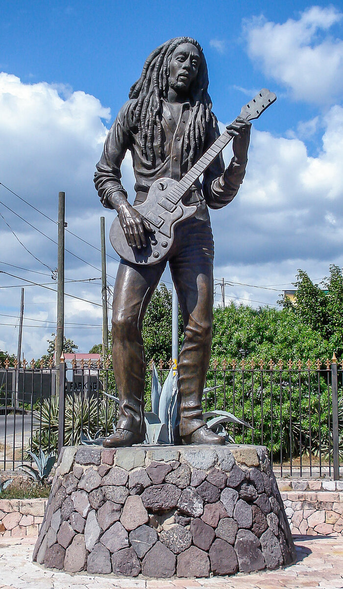 Bob-Marley-Denkmal in Kingston