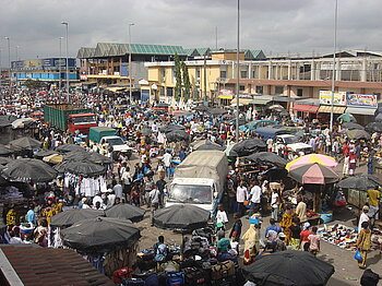 Markt in Abidjan