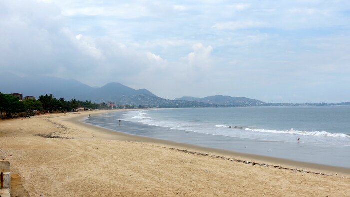 Strand in Freetown