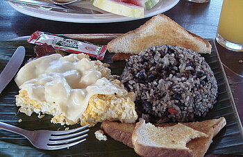 Gallo Pinto zum Frühstück