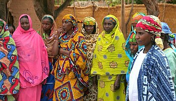 Fulbe-Frauen in Paoua