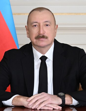 Aserbaidschans Präsident Aliyev