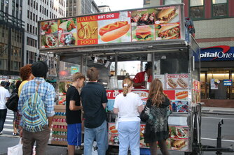 Essen in new York Food Truck in New York