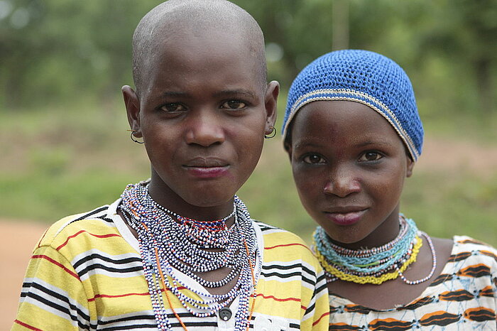 Einwohner aus Wanrarou, Benin