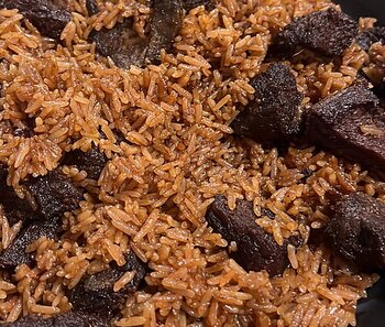 Jollof Rice aus Ghana