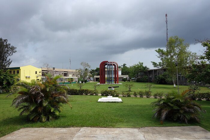 Independence Plaza in Belmopan Belmopan Sehenswürdikeiten