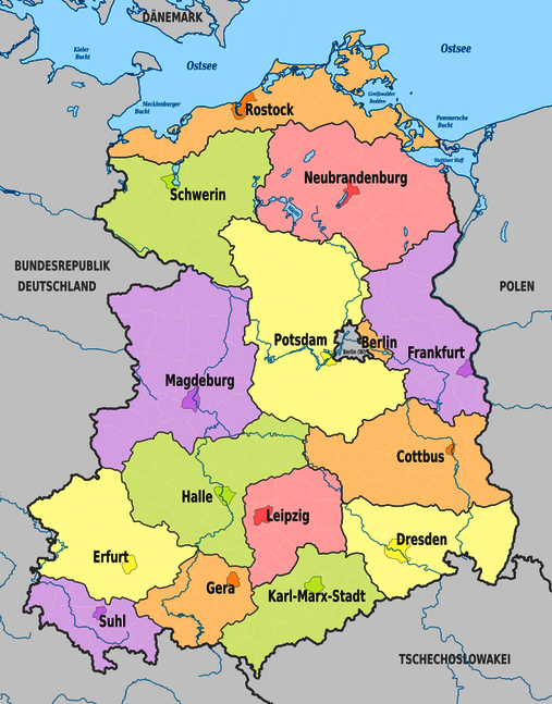 Sachsen-Anhalt zu DDR-Zeiten