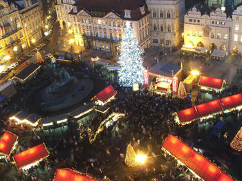 Weihnachtsmarkt in Prag 2006