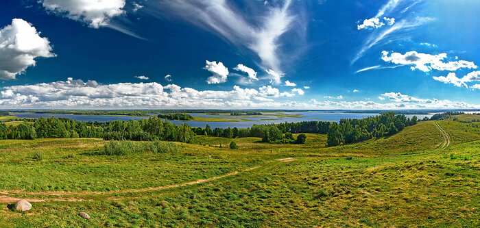 Landschaft in Weißrussland