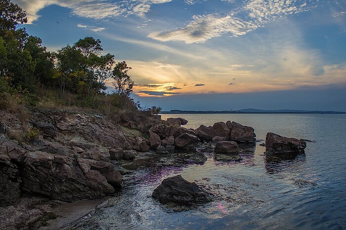 Sonnenuntergang am Schwarzen Meer