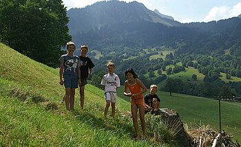 Kinder in Au Vorarlberg