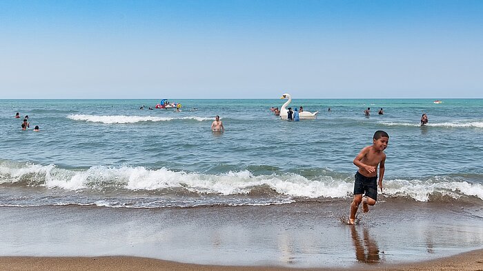 Strand in Algerien