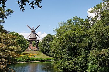 Mühle in den Wallanlagen Bremen