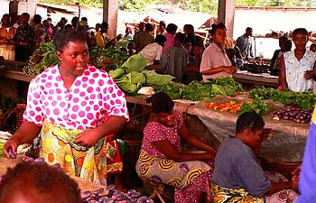 Markt in Basankusu