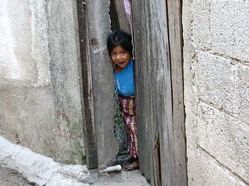 Mädchen aus Guatemala