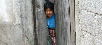 Mädchen aus Guatemala