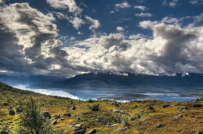 Nordschwedische Landschaft