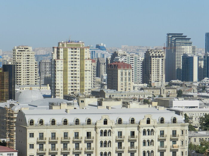Häuser in Baku