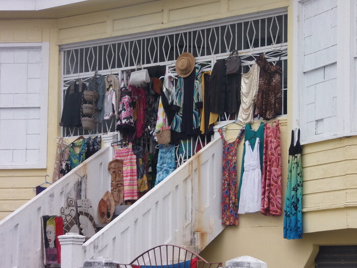 Geschäft für Kleidung in Belize