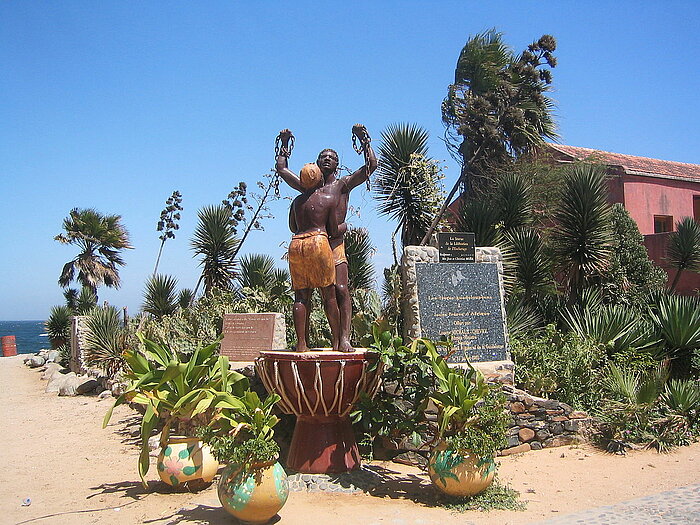 Sklaverei-Denkmal auf der Insel Gorée