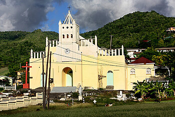 Kirche auf Dominica