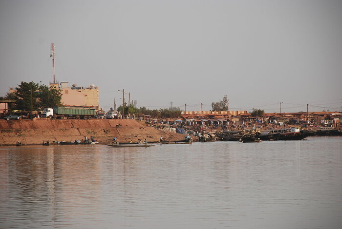 Mopti, Stadt in Mali am Niger