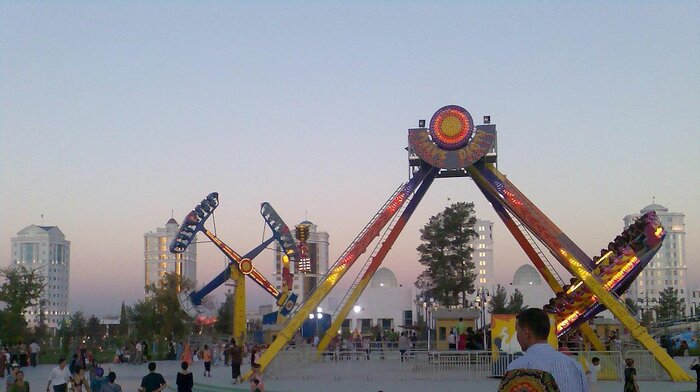 Freizeitpark in Aschgabat