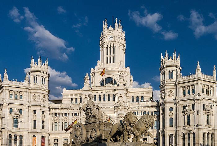 Palacio de Cibeles in Madrid