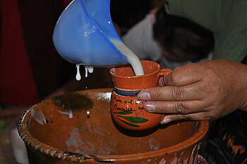 Atole in Mexiko