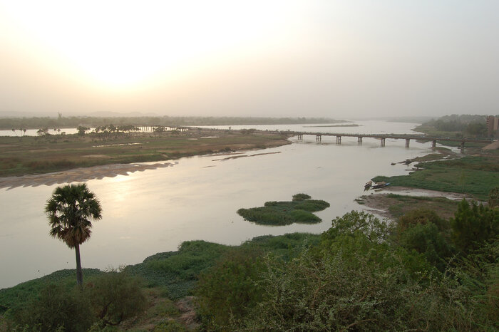 Brücke über den Niger bei Niamey