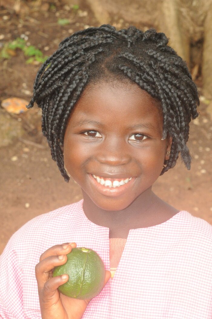 Mädchen aus Guinea