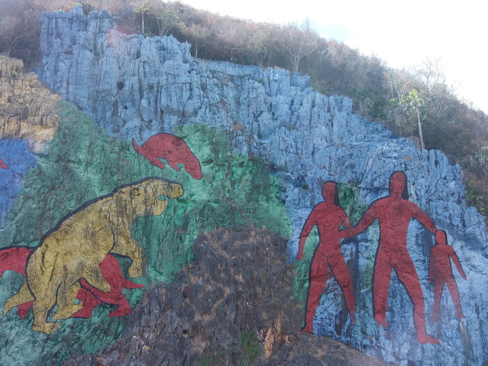 Mural de la Prehistoria in Kuba
