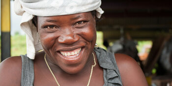 Frau aus São Tomé und Príncipe