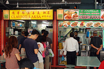 Essensstand, Singapur