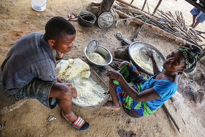 Gari aus Liberia