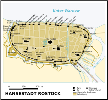 Stadtbefestigung Rostock