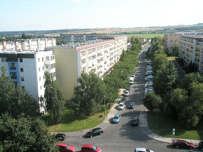 Wohnblocks in Dresden