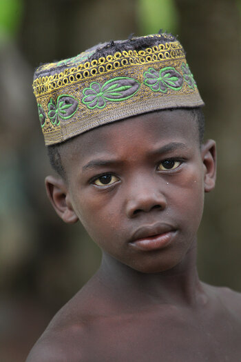 Junge aus Sierra Leone