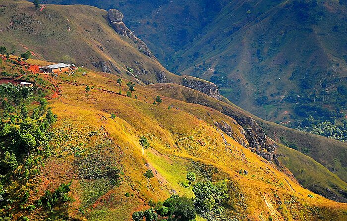 Haitianische Landschaft