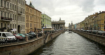 Kanal in Sankt Petersburg