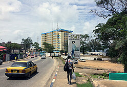 Boulevard in Monrovia