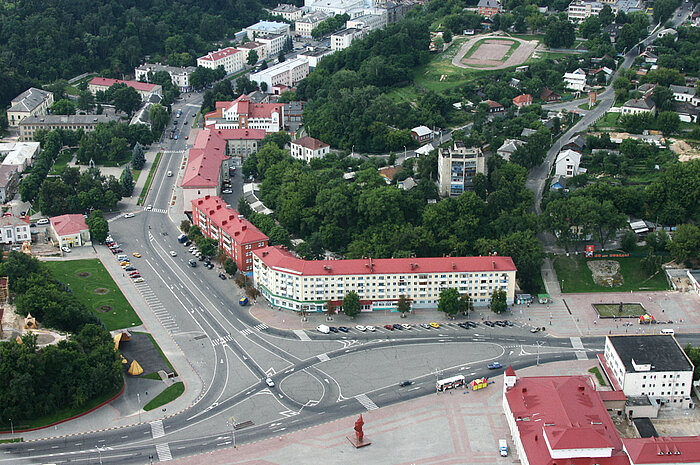 Zentrum von Masyr