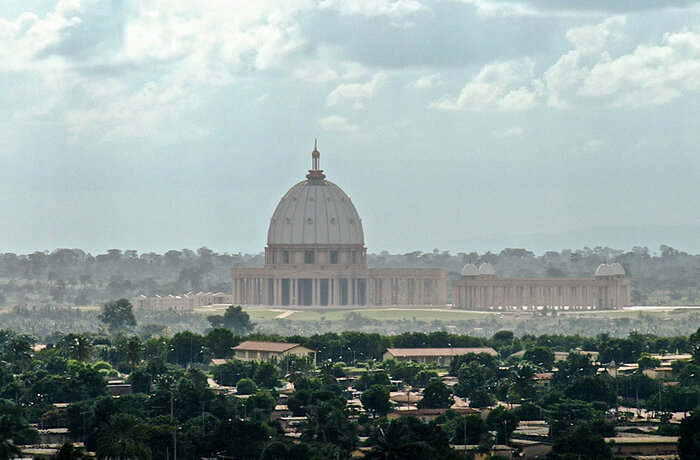 Basilika Notre-Dame de la Paix in Yamoussoukro