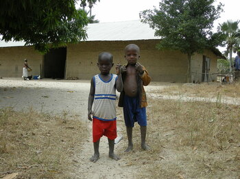 Zwei Jungen aus der Casamance