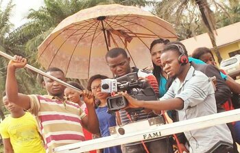 Nollywood Filmdreh in Nigeria