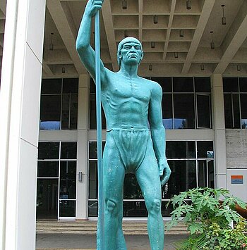 Statue von Enriquillo in Santo Domingo