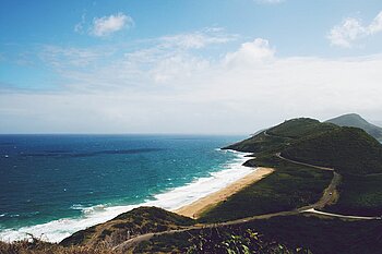 Strand von St. Kitts