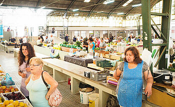 Markthalle in Portugal